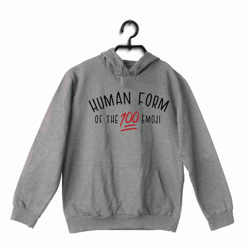 4 TV Series Human Form of the 100 Emoji UNISEX HOODIE Sweatshirts
